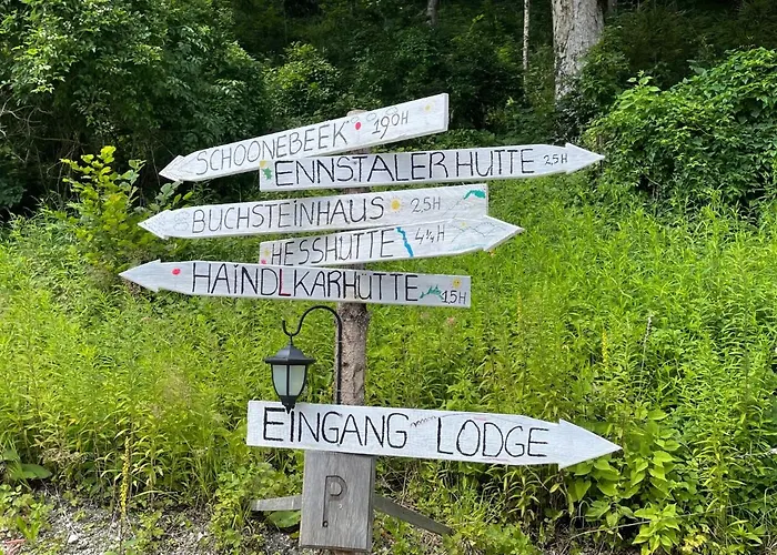 Gesaeuse-lodge بيت خشبي *