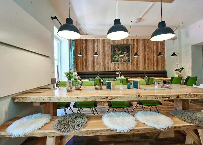 Gesaeuse-lodge بيت خشبي